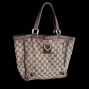 Gucci GG Canvas Abbey D Ring Tote Bag
